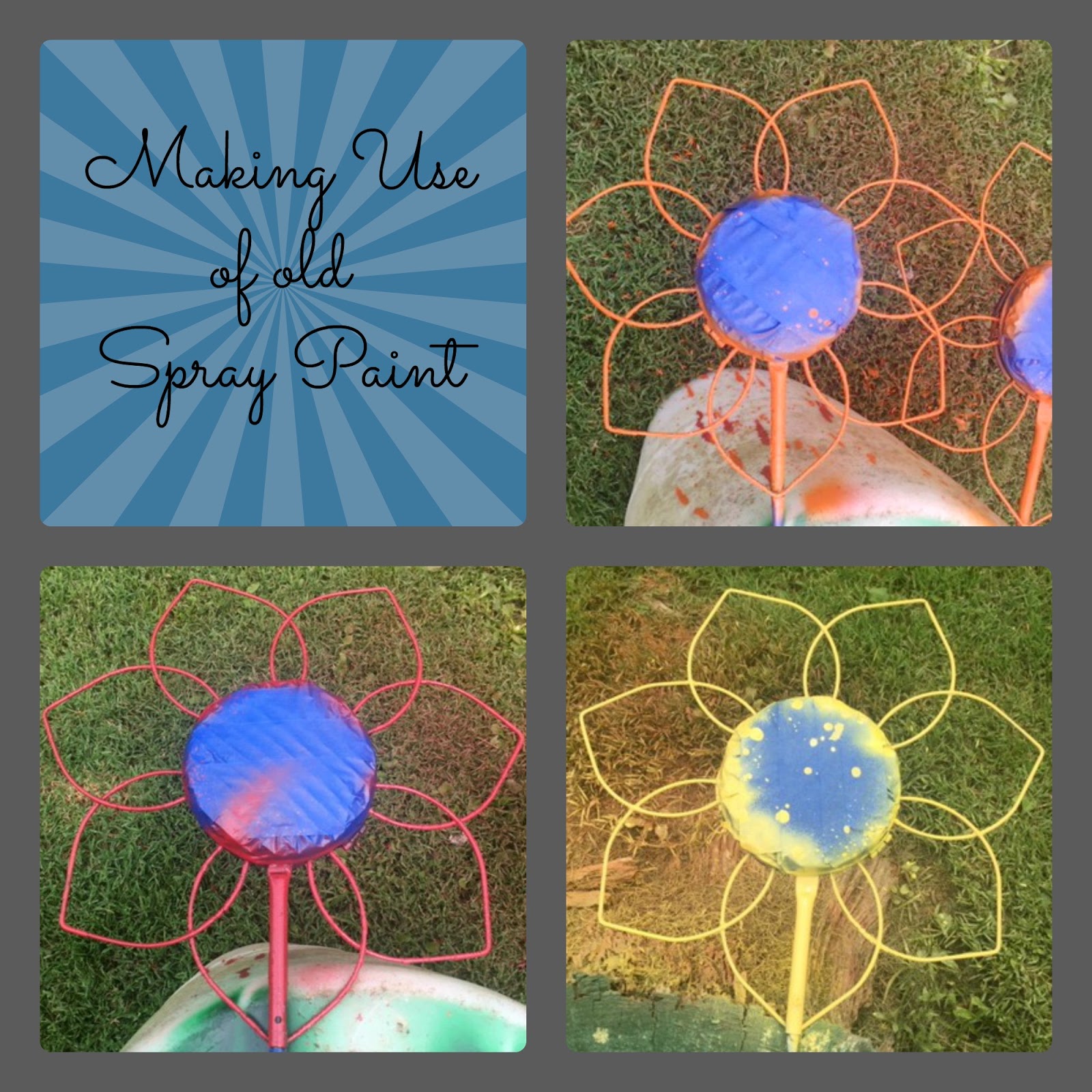 Stone Cottage Adventures Making Use of Old Spray Paint De Stash Challenge