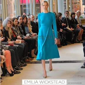 Kate Middleton wore Emilia Wickstead Dress - AW13