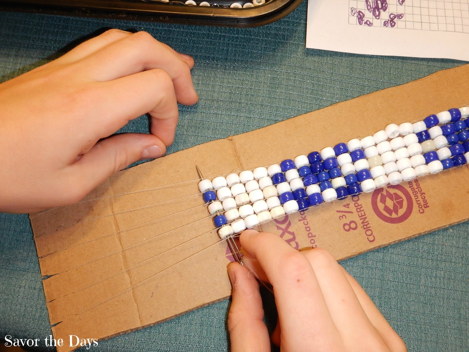 How To Make A Wampum Belt For School Project School Walls