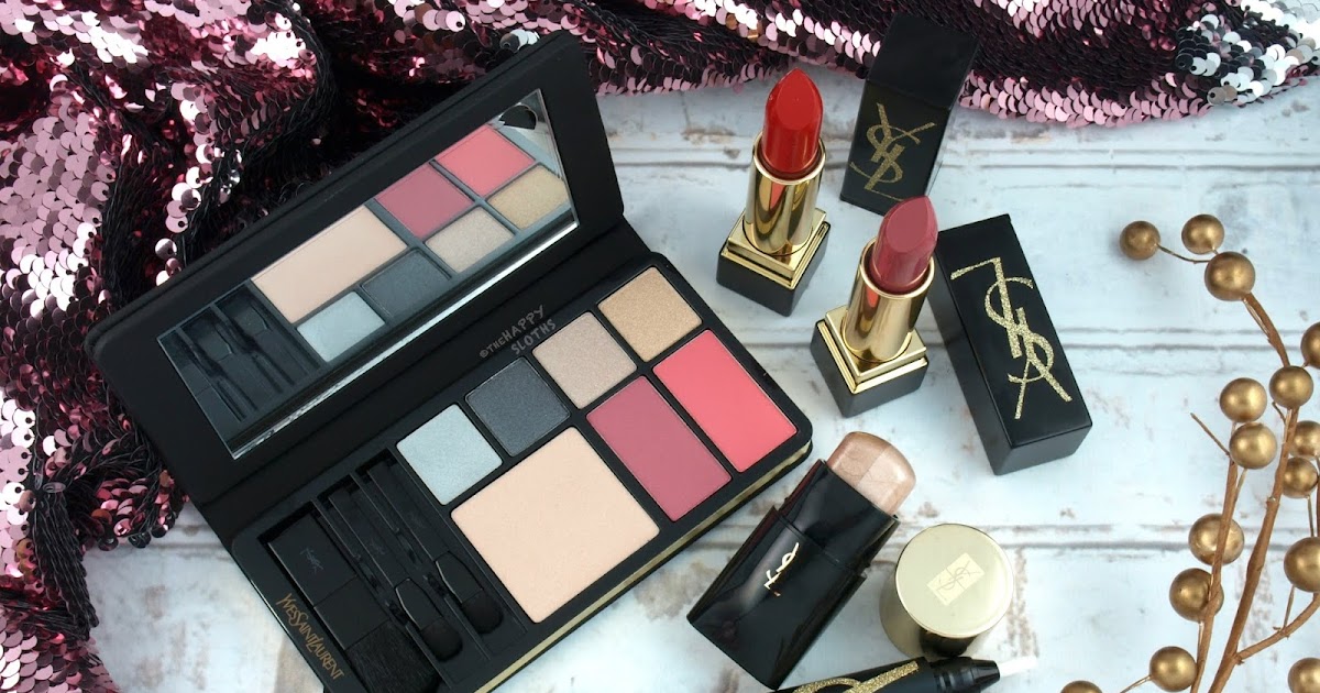 Yves Saint Laurent | Holiday 2018 Gold Attraction Collection: Review and Swatches The Happy Sloths: Beauty, Makeup, and Skincare Blog with and