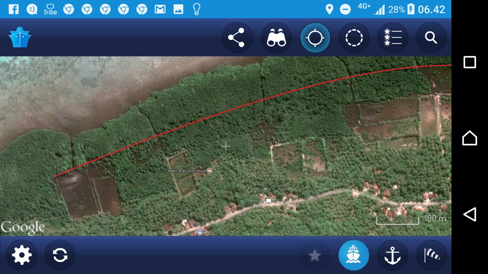 image 2 mangrove condition around rabbit and carol housed in cikmas red line marks the edge of previous ponds of period 1 image 2 mangrove condition around rabbit and carol housed in cikmas red line marks the edge of previous ponds of period 1
