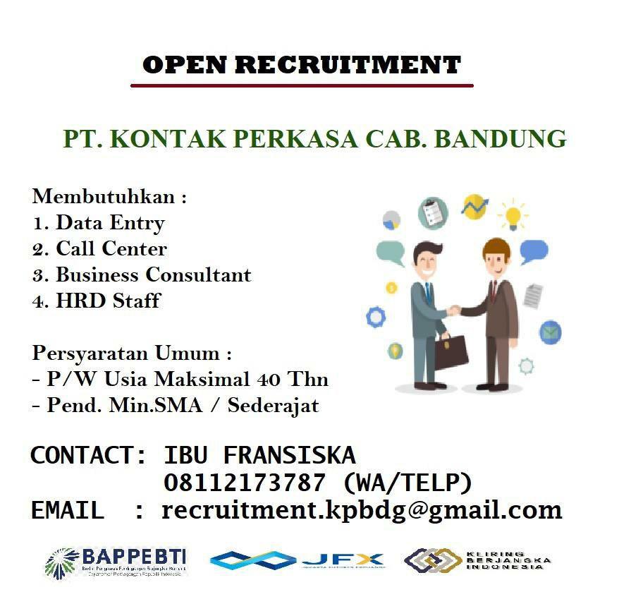 Lowongan Kerja Pt Kontak Perkasa Bandung Januari 2019 Info Loker Bandung 2021