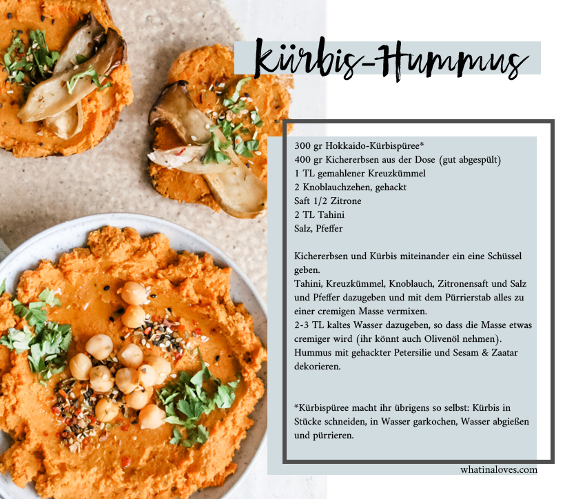 Kürbis-Hummus