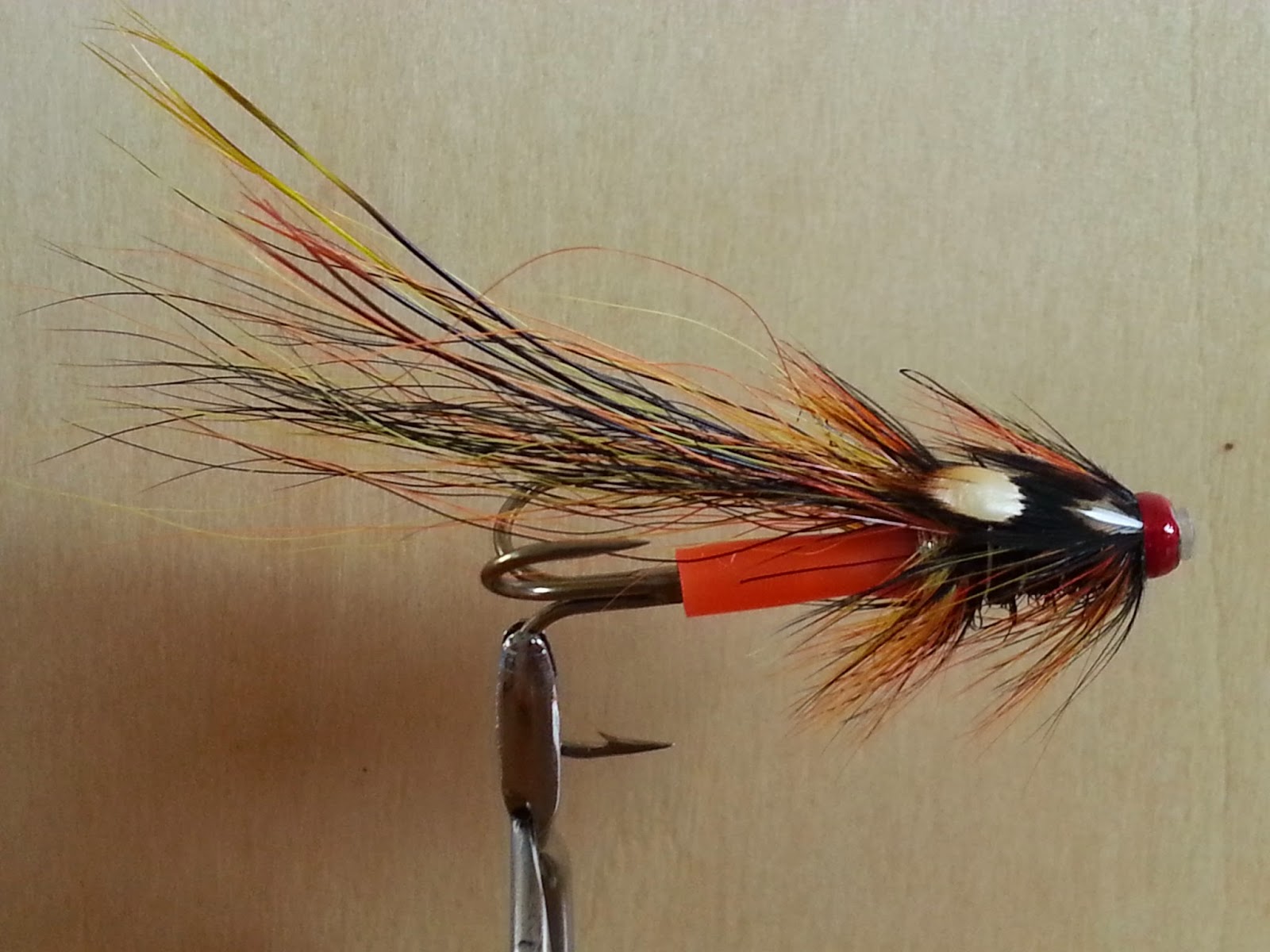 Salmon Fly Willie Gunn Flaming Pot Bellied Pig Salmon Flies Tay