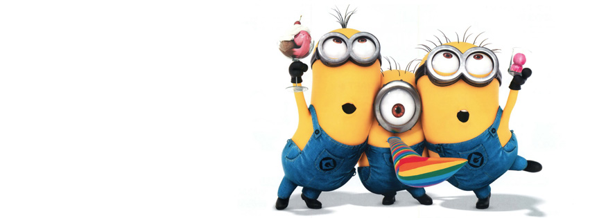 Ảnh bìa Minions, ảnh bìa facebook Minions dễ thương