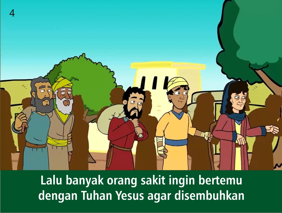 Komik Alkitab Anak: Tuhan Yesus Memberkati Anak-Anak