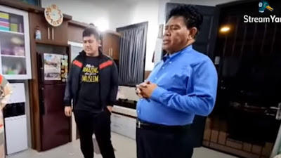 Saifuddin Ibrahim Mendoakan Putranya, Saddam Husein