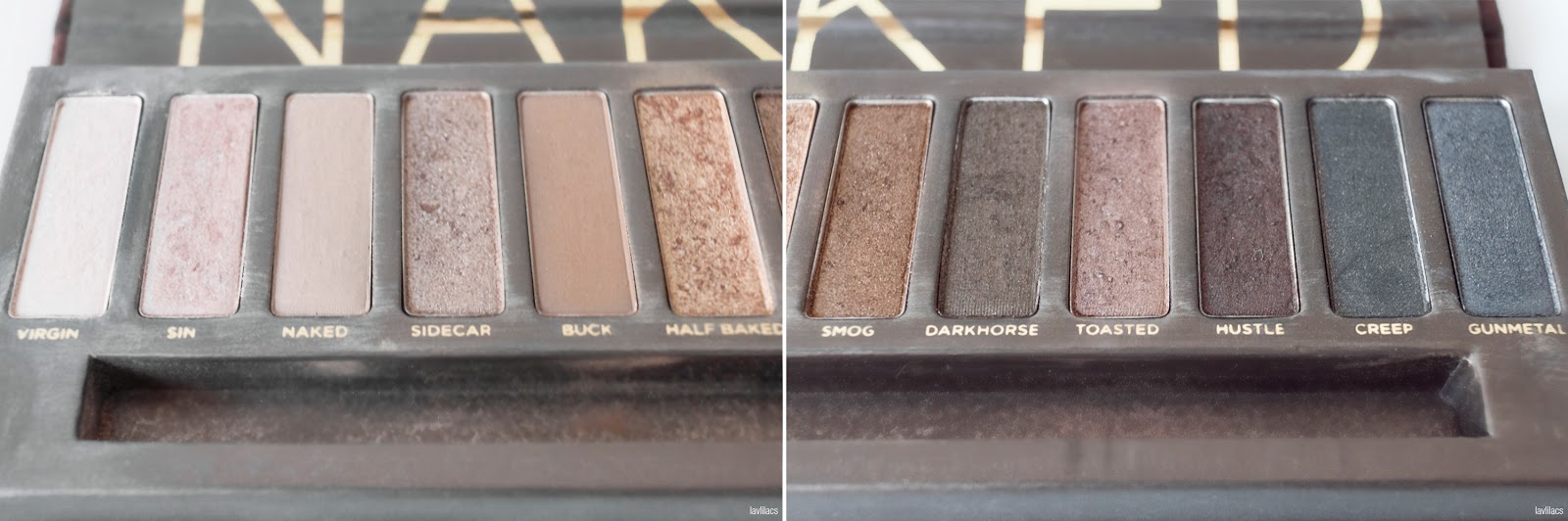 lavlilacs 2018 Project Make a Dent - beginning - Urban Decay Naked Palette