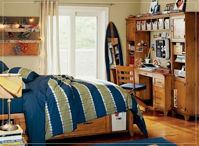 dormitorio estilo surf