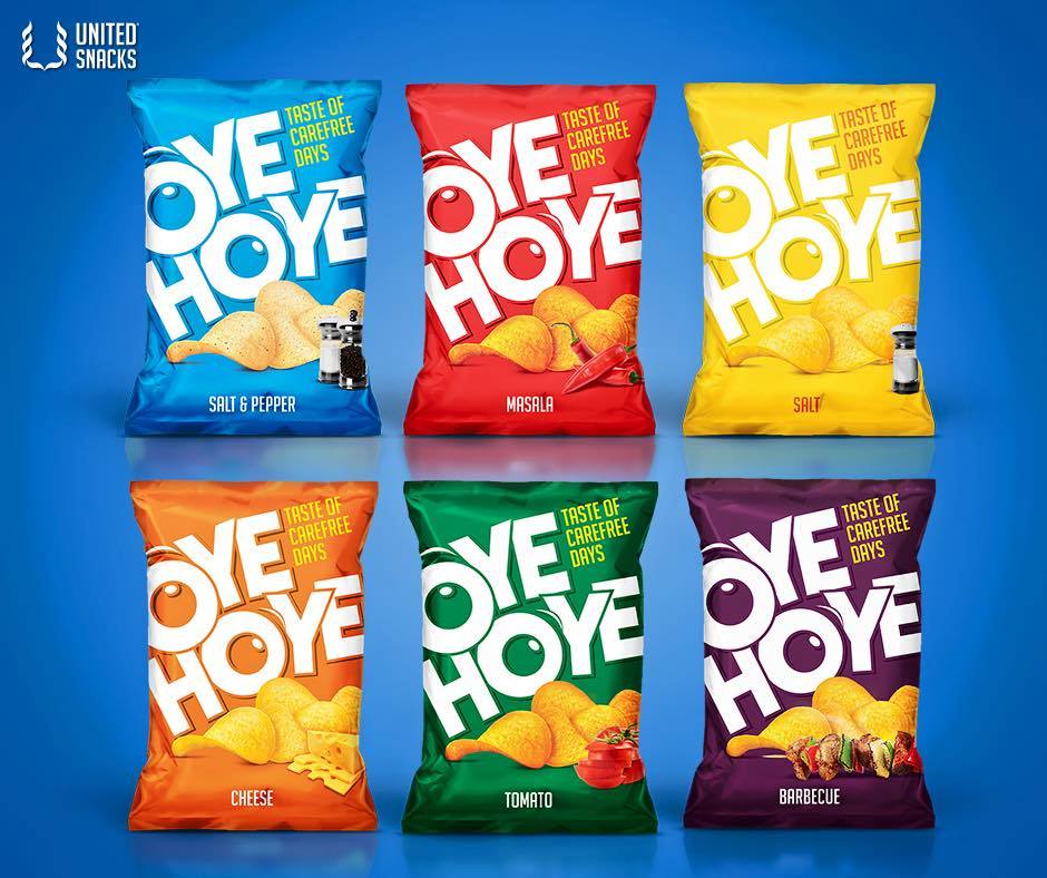 United Snacks launch Oye Hoye Potato Chip in 6 Flavours | Myipedia ...