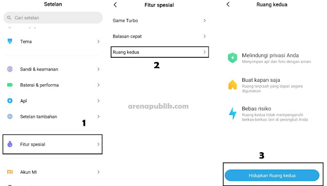 Ruang kedua xiaomi