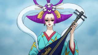 ワンピースアニメ | 地獄弁天 Jigoku Benten | オロチお庭番衆 Orochi Oniwabanshu | ONE PIECE | Hello Anime !