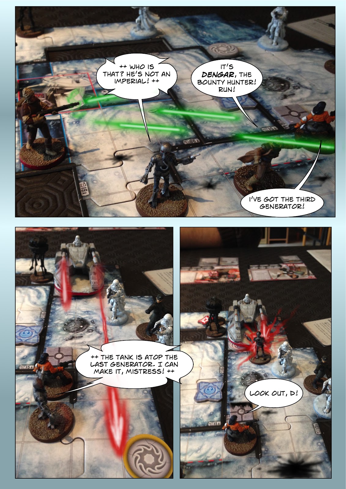 Return to Hoth campaign comic! Star Wars Imperial Assault Return to Hoth