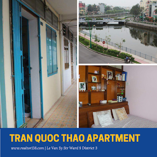 căn hộ 1 phòng ngủ chung cư trần quốc thảo quận 3
