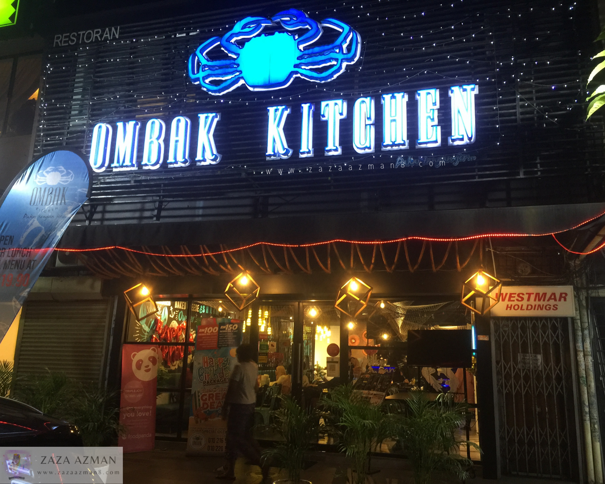 Putrajaya ombak kitchen Keenakan ketam
