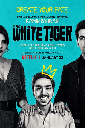 The White Tiger (2021) 400MB Full Hindi Dual Audio Movie Download 480p Web-DL