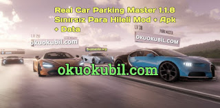 Real Car Parking Master 1.1.8 Sınırsız Para Hileli Mod + Apk + Data İndir