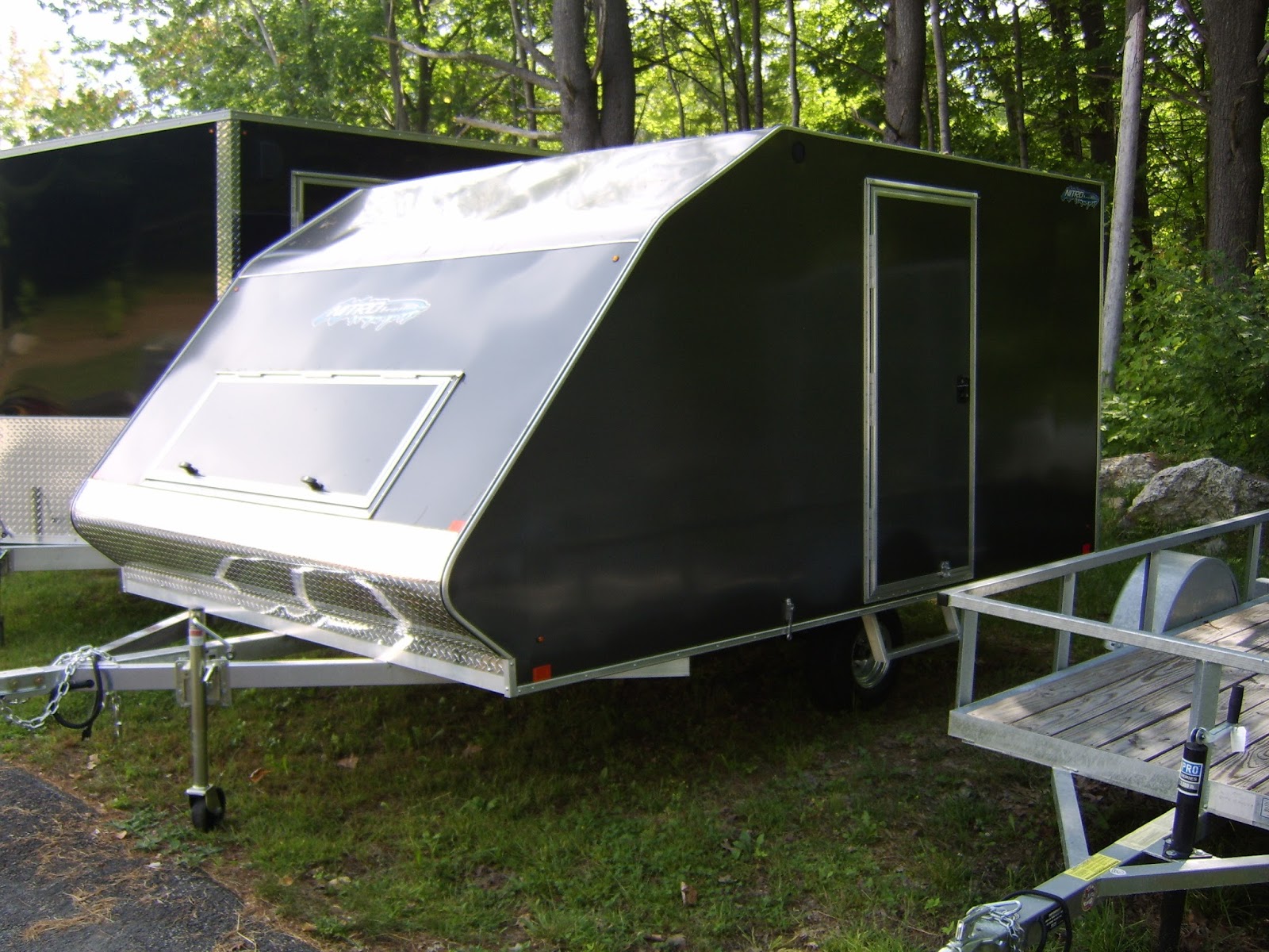 Michaud's Auburn NITRO 101" x 12' Crossover (Hybrid) Snow Trailer