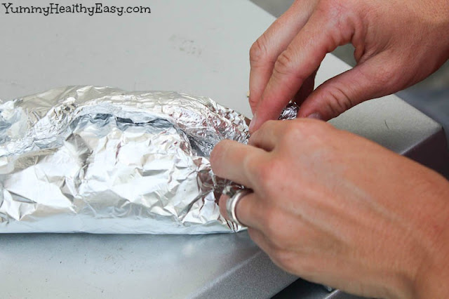 Foil Packet Grilled Shrimp