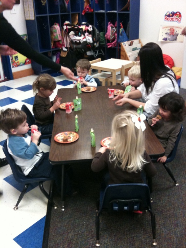 AWAITING A MIRACLE: Thanksgiving party at preschool