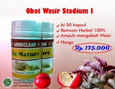 obat wasir stadium 1