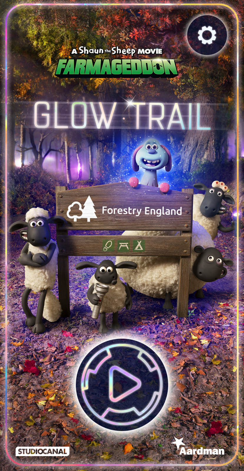 Shaun the Sheep Farmageddon Glow Trail at Hamsterley Forest - Top Tips for Visiting  - Glow Trail App