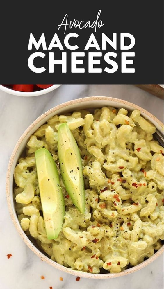 Mac and vegan avocado cheese Awesome Recipe Ideas