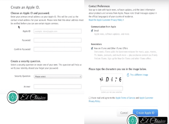 بالصور طريقة انشاء حساب ابل ستور جديد Apple App Id