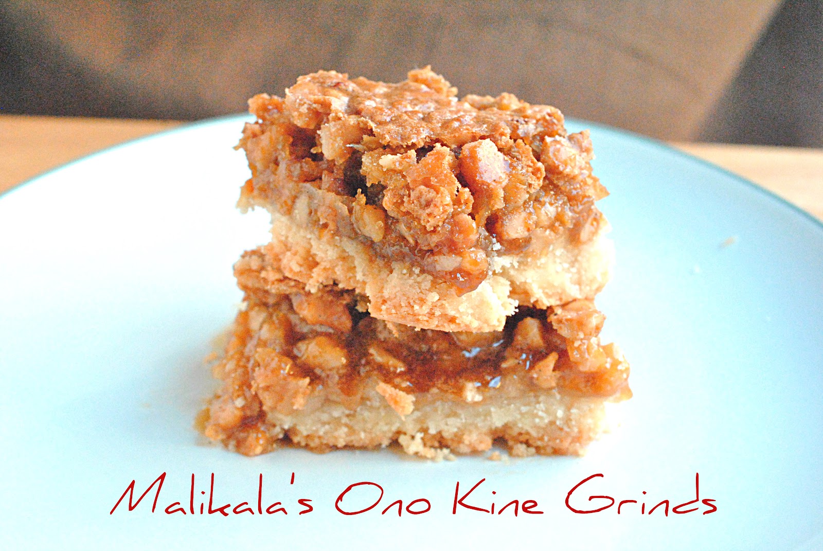 Malikala's Ono Kine Grinds Coconut Macadamia Nut Bars