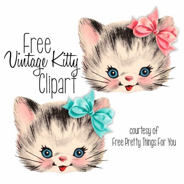 kitty cat clip art free - photo #34