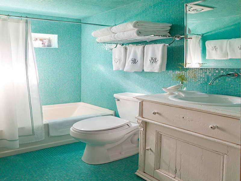 Blue Green Bathroom Ideas Room Remodelling