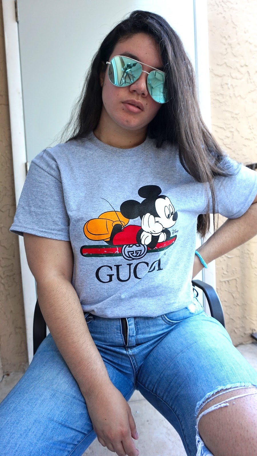 LOOK FOR LESS: DISNEY GUCCI GRAPHIC TEE | - A Life + Style blog