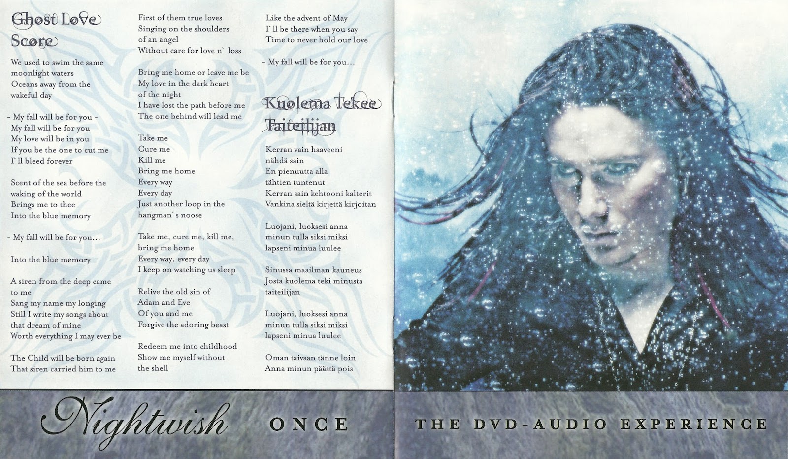Oceanborn 2. Danny ly ziser. Nightwish we were here книга. Once nightwish треки. Nightwish elan.