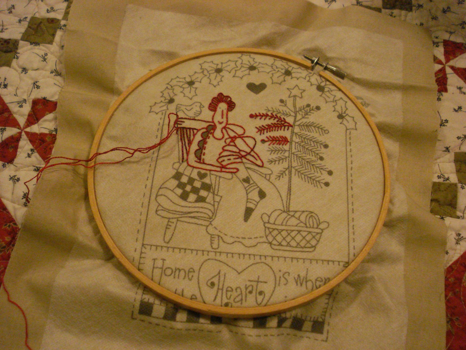 Snippets of a Quilter Wish Quilt