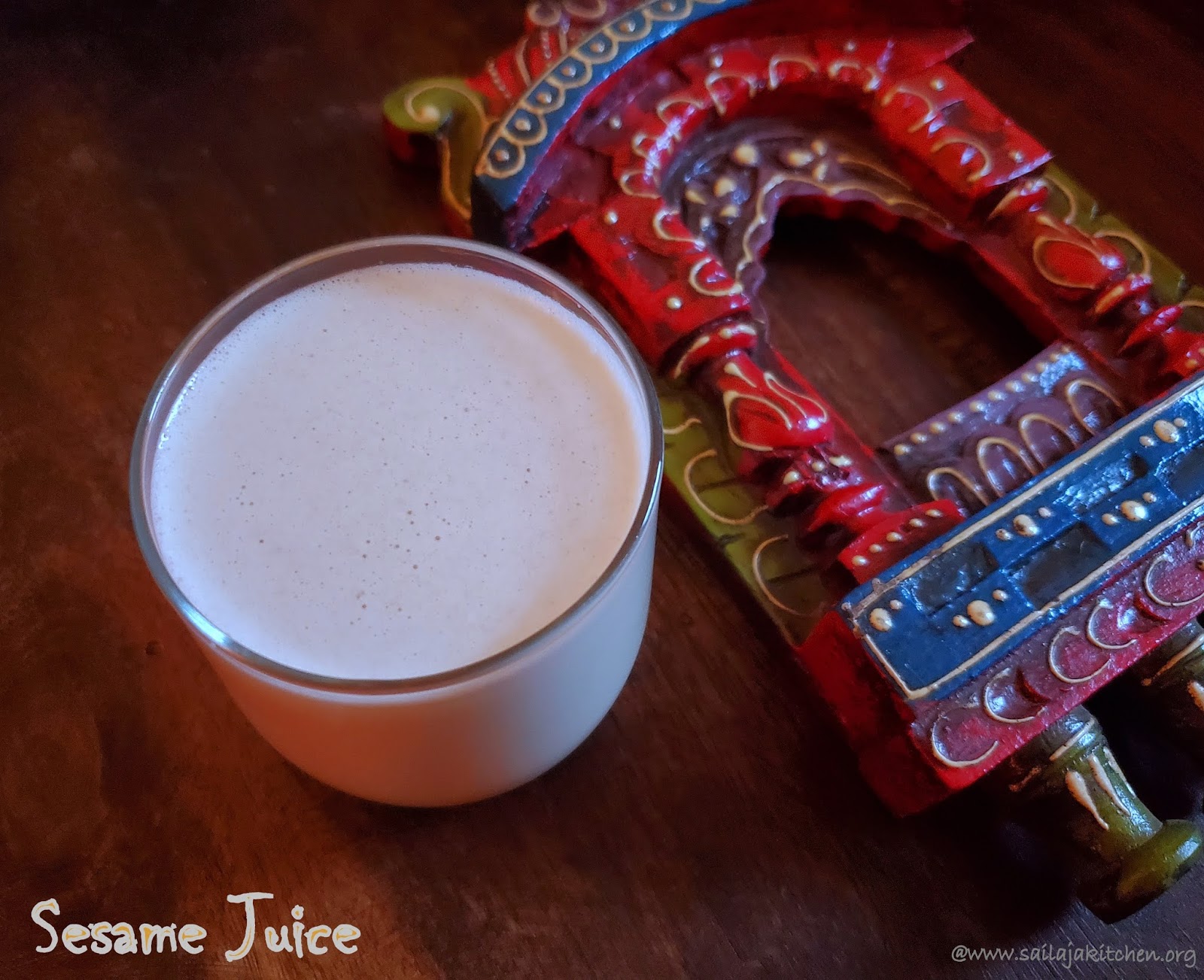 Sailaja Kitchen...A site for all food lovers! Sesame Juice / Ellu