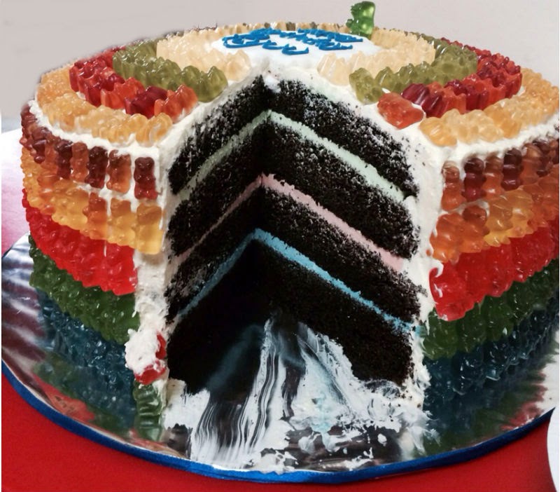 Debbie's Little Sweets Ultimate Gummy Bear Cake