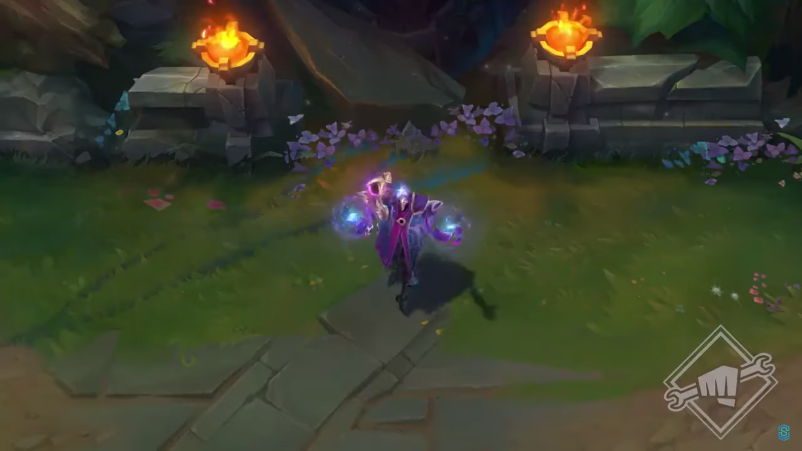 League of Legends: Shaco and Karma have Skin Dark Star and Skin Dark Cosmic for Jhin 3