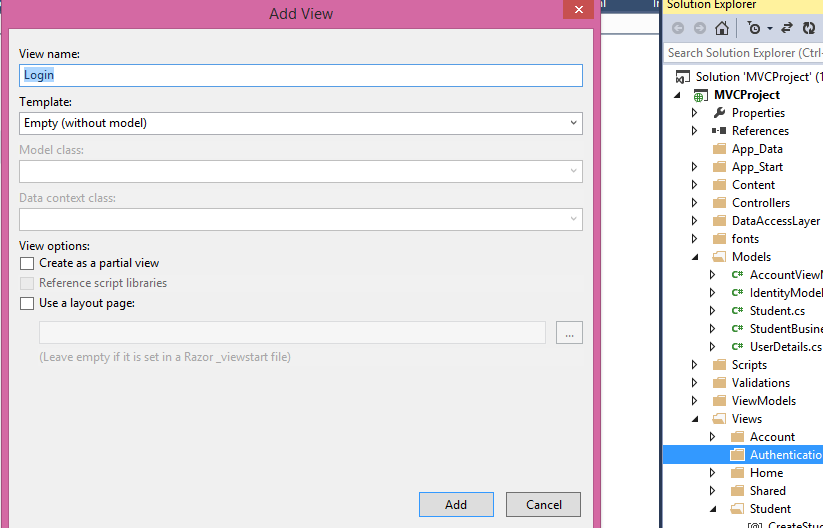 with Naveen Forms Authentication in MVC