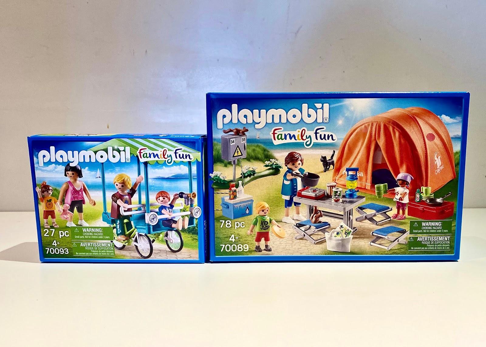 Review: PLAYMOBIL Family Camping Trip and Family Bicycle