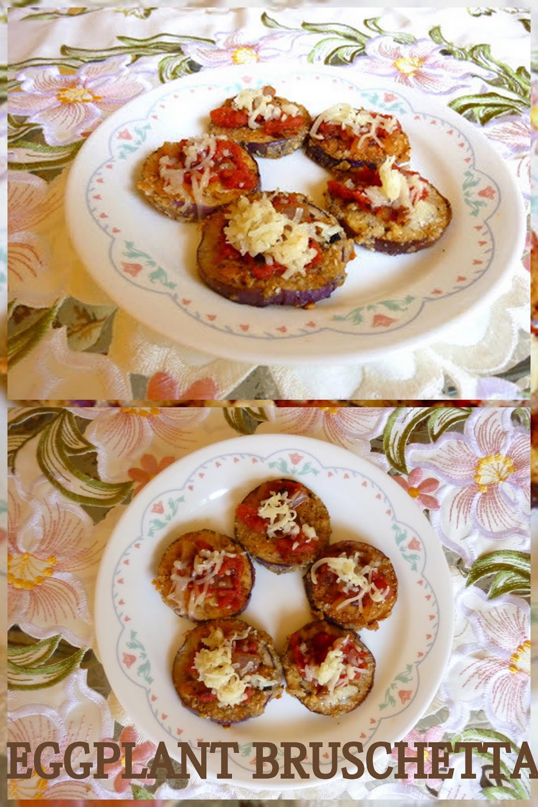 SPLENDID LOWCARBING BY JENNIFER ELOFF EGGPLANT BRUSCHETTA