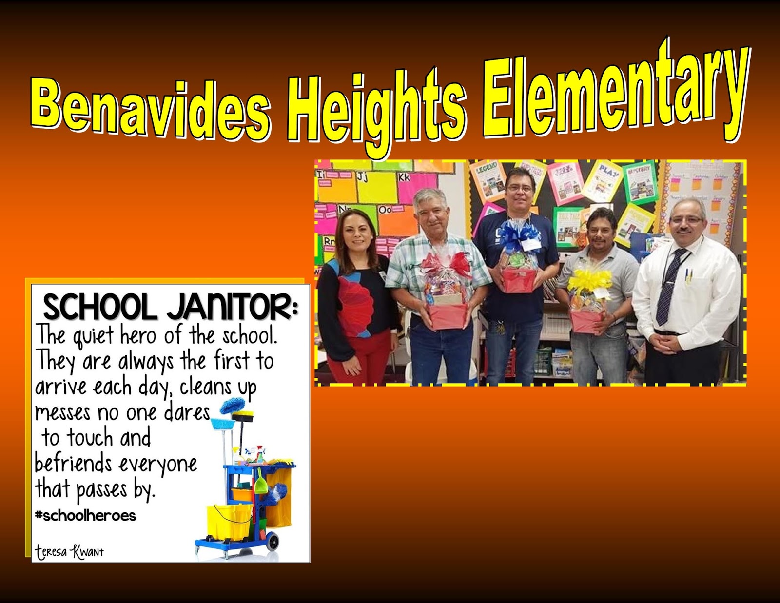 Eagle Pass ISD iVision Bulldogs Celebrate National Custodians Day