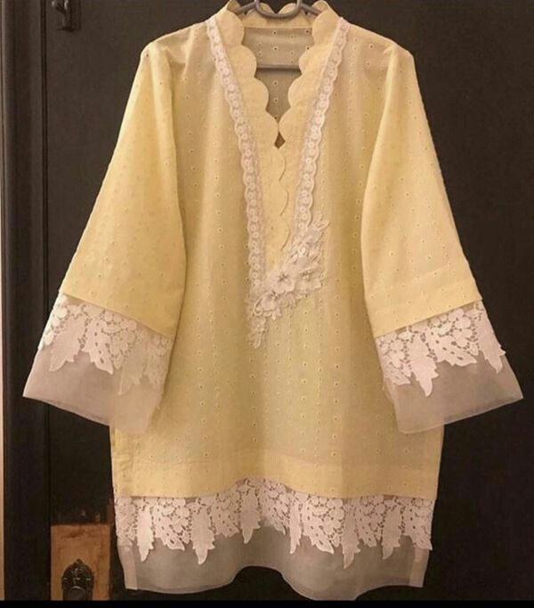 Latest sleeves design for lawn dresses