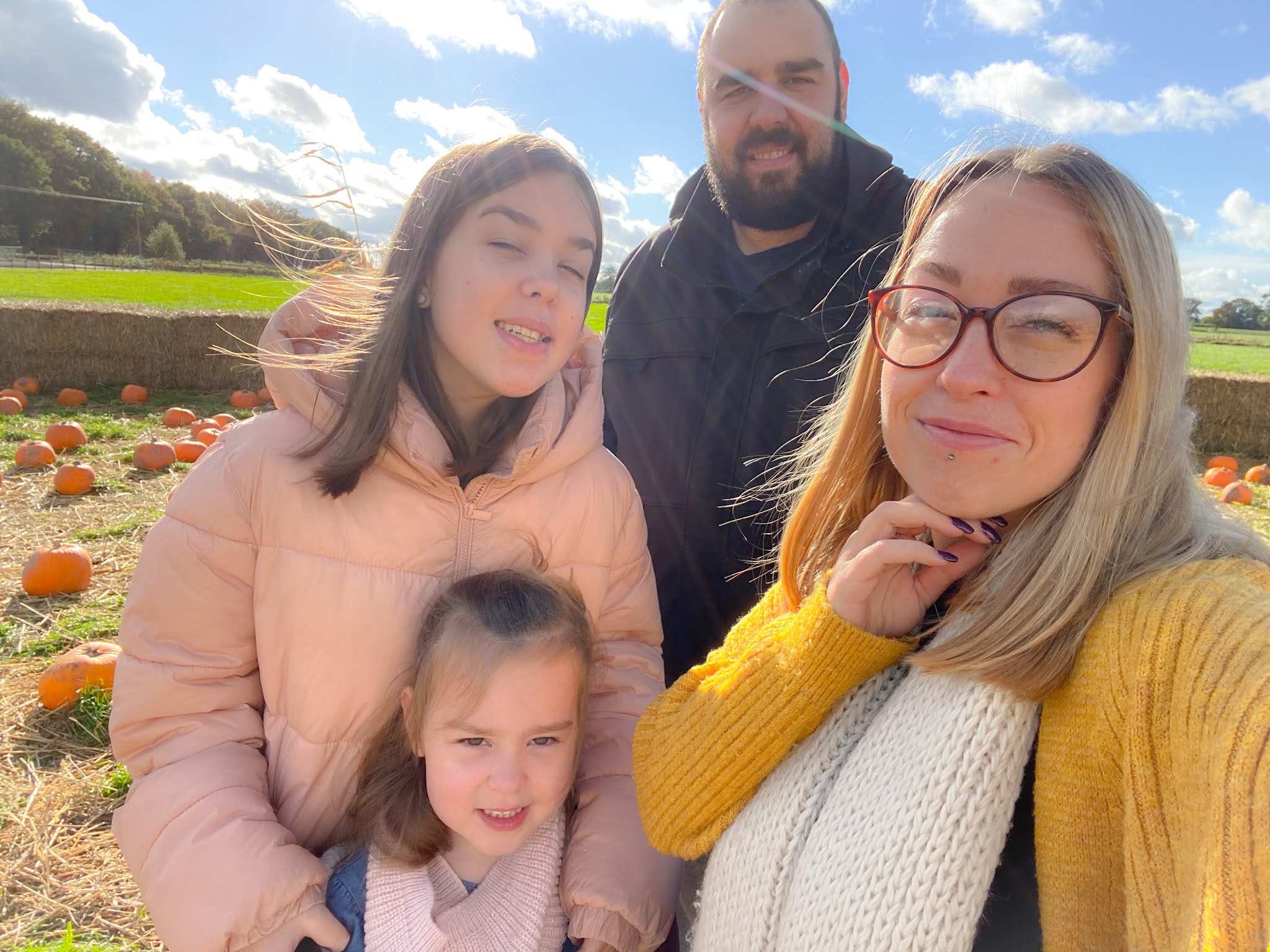 Uncoventional Kira PUMPKIN PICKING AT THE