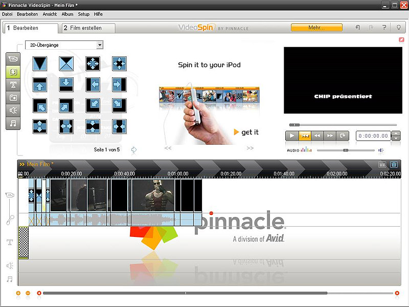 Spin videos. Pinnacle VIDEOSPIN. VIDEOSPIN 2.0. Любительским видеоредактор Pinnacle VIDEOSPIN. Pinnacle VIDEOSPIN логотип.