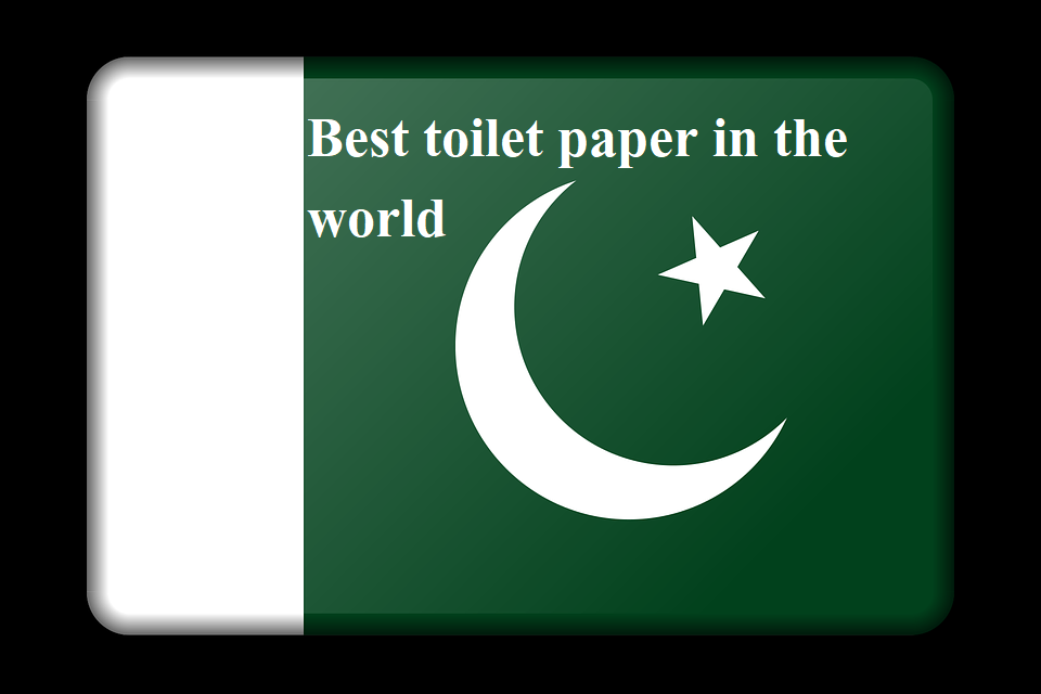 Best toilet paper in the world - Pakitan flag showing on google