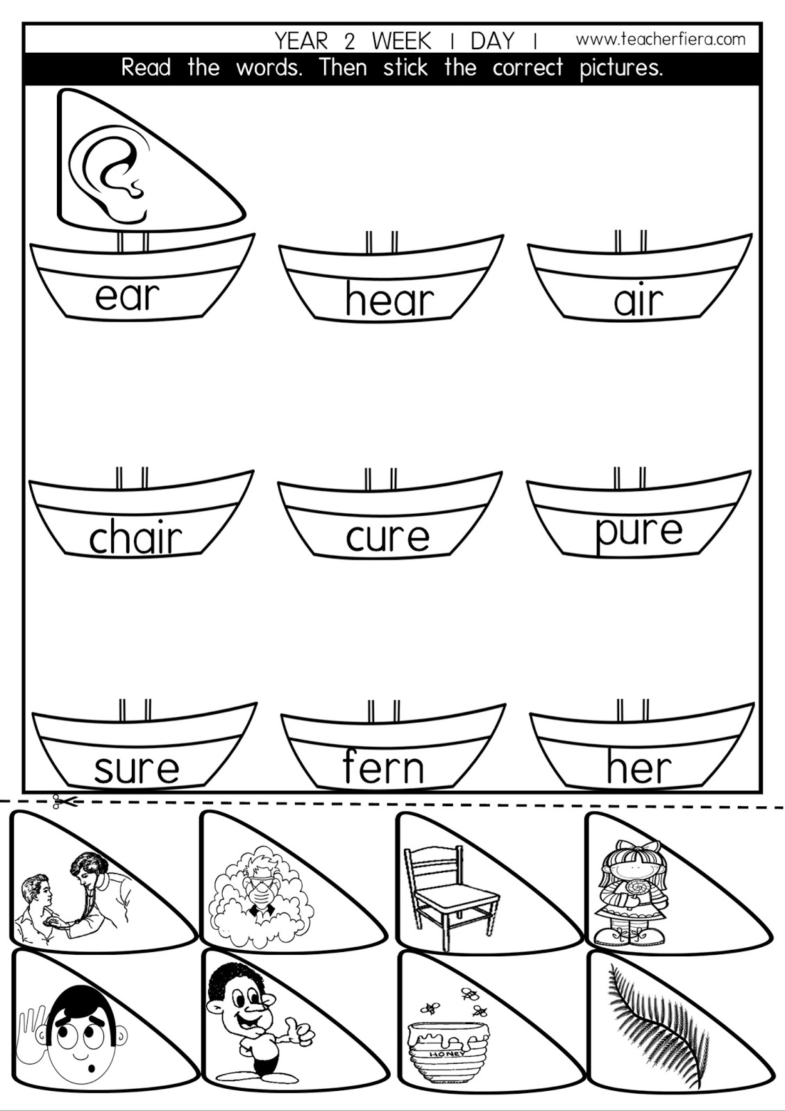 YEAR 2 PHONICS LESSONS (WEEK 1)