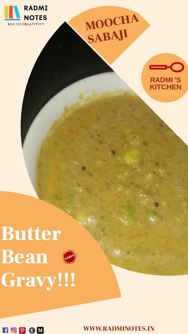 BUTTER BEAN GRAVY MOOCHA SABJI