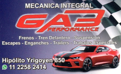 Excelencia para tu auto: GAB Performance. Aviso%2BGAB