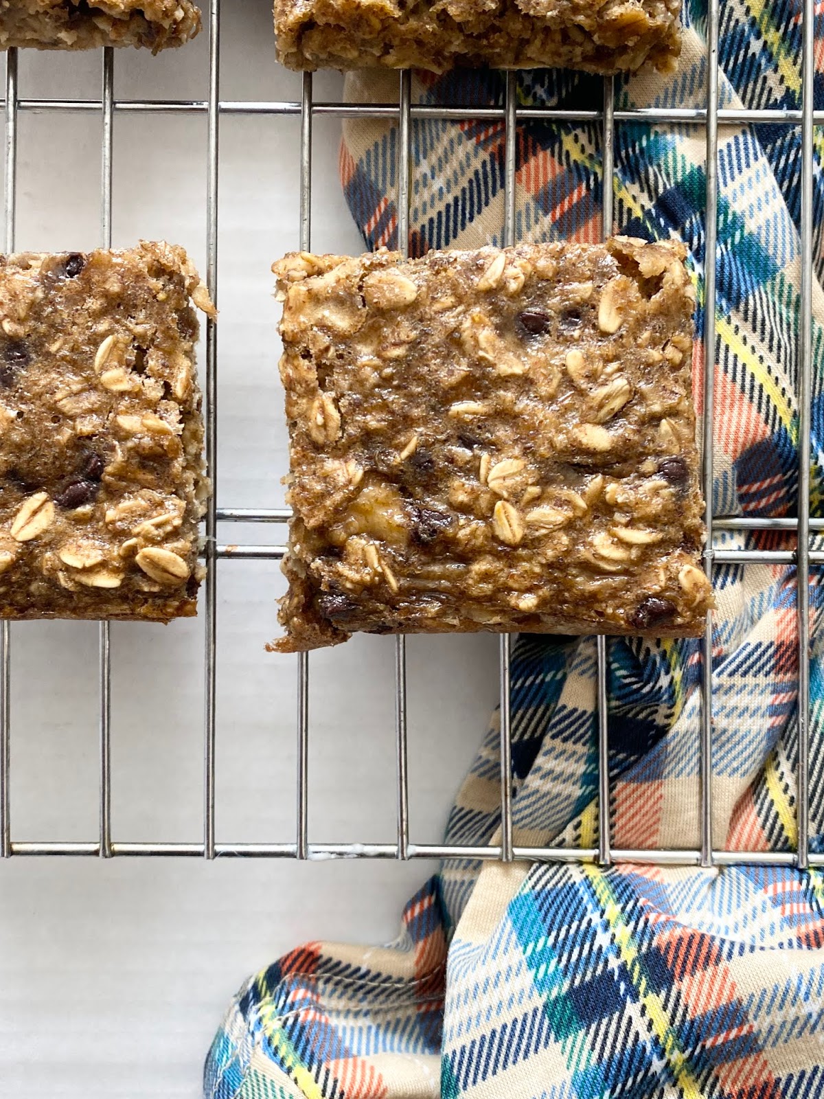 Healthy Peanut Butter Banana Bars Ally's Sweet & Savory Eats