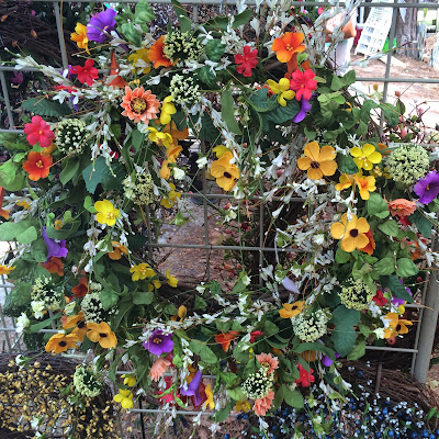 Unique Wreaths - Summerville Flowertown Festival | The Lowcountry Lady